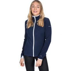Kurtka polarowa "Saskia" w kolorze granatowym. Niebieskie kurtki damskie Trespass Women, xxs, bez wzorów, z materiału, bez kaptura. W wyprzedaży za 78.95 zł.