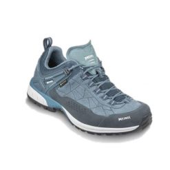 Buty trekkingowe damskie Meindl Top Trail. Niebieskie obuwie sportowe damskie Meindl, bez wzorów, z materiału, trekkingowe. Za 1,118.00 zł.