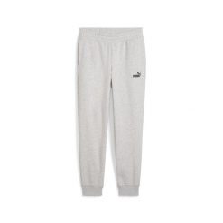 Damskie spodnie dresowe Essentials z małym logo No. 1 PUMA Light Gray Heather. Czarne spodnie dresowe damskie Puma, bez wzorów, z dresówki. W wyprzedaży za 139.00 zł.