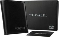 Cavaldi Skórzany męski portfel Cavaldi 0800-BS RFID NoSize. Portfele męskie Cavaldi, bez wzorów. Za 91.82 zł.