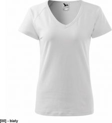 MALFINI Dream 128 - ADLER - Koszulka damska, 180 g/m, - biały XS. Białe t-shirty damskie Malfini, m, bez wzorów, bez kołnierzyka. Za 33.57 zł.