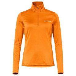 Rozpinany polar damski half-zip VAUDE Livigno II. Brązowe bluzy sportowe damskie Vaude, xs, bez wzorów, z polaru, bez kaptura, narciarskie. W wyprzedaży za 251.00 zł.