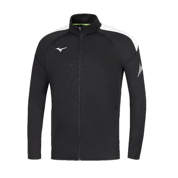 Kurtka z dresu Mizuno RB. Czarne kurtki męskie Mizuno, l, bez wzorów, z dresówki, do biegania. Za 216.00 zł.