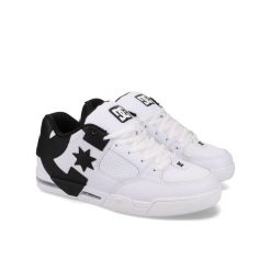 Buty DC DC COMMAND Biały. Niebieskie trampki męskie DC Shoes, bez wzorów, z materiału, bez zapięcia. Za 424.50 zł.