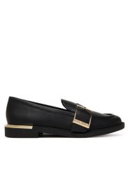 DKNY Loafersy K3574688 Czarny. Czarne mokasyny damskie DKNY, ze skóry. Za 499.99 zł.