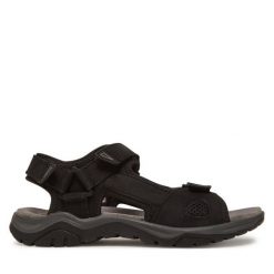 Sandały Bugatti. Czarne sandały męskie Bugatti, bez zapięcia. Za 179.99 zł.
