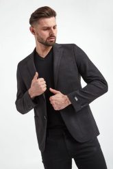 Marynarka męska KARL LAGERFELD. Marynarki męskie KARL LAGERFELD, bez wzorów. W wyprzedaży za 1,763.30 zł.