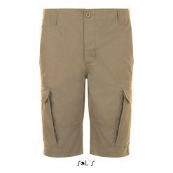 Szorty Sol's Jackson. Brązowe szorty męskie SOL'S, m, bez wzorów, z bawełny, casualowe. Za 216.50 zł.