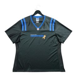 Second life - NFL Pro Line Koszulka ChuckStrong - Jak nowy. Czarne koszulki sportowe damskie NFL, bez wzorów, sportowe, bez kołnierzyka. Za 143.78 zł.