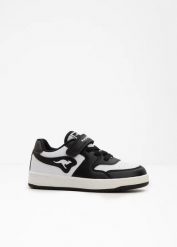 Sneakersy Kangaroos. Czarne buty sportowe dziewczęce bonprix, bez wzorów, bez zapięcia. Za 149.99 zł.