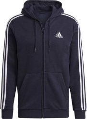 Adidas Bluza męska ADIDAS M 3S FL FZ HD M. Bluzy męskie Adidas, m, bez wzorów, bez kaptura. Za 222.25 zł.