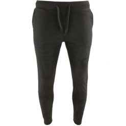Męskie spodnie treningowe z polaru antracytowego. Czarne spodnie sportowe męskie ZOOPLEMENTS, na zimę, m, bez wzorów, z polaru, do biegania. Za 181.99 zł.