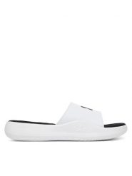 Under Armour Klapki UA Ignite Pro 8 Fix 6010383 Biały. Białe klapki męskie Under Armour, ze skóry. Za 169.99 zł.