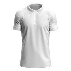 Męska Koszulka Polo Clive. Białe koszulki polo męskie Stedman, m, bez wzorów, bez ramiączek. Za 80.99 zł.
