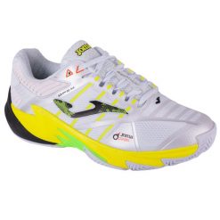 Buty do tenisa męskie, Joma Open Men 24 TOPES. Białe buty sportowe męskie Joma, bez zapięcia, tenisowe. Za 299.99 zł.