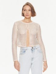 TWINSET Marynarka 241TP2442 Beżowy Regular Fit. Brązowe żakiety damskie Twinset, bez wzorów, z syntetyku. Za 829.99 zł.
