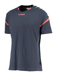 Koszulka Hummel Authentic Charge Poly Jersey. Szare koszulki sportowe męskie Hummel, s, bez wzorów, z jersey, bez kołnierzyka, bez ramiączek, do biegania. Za 64.00 zł.