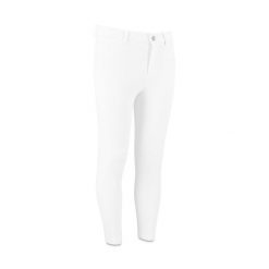 Spodnie do jazdy konnej dla dziewcząt o średniej przyczepności Kentucky Miami Ci. Białe spodnie sportowe dla dziewczynek KENTUCKY HORSEWEAR, bez wzorów, do jazdy konnej. Za 510.00 zł.