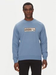 Quiksilver Bluza EQYFT05055 Niebieski Regular Fit. Niebieskie bluzy męskie Quiksilver, l, bez wzorów, z syntetyku, bez kaptura. Za 129.99 zł.