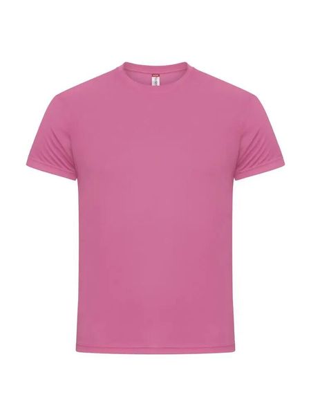Clique Basic Active-T męski T-shirt 100% poliester z ochroną UV – Active Pink. Czerwone t-shirty męskie CLIQUE, l, bez wzorów, z dzianiny, bez kołnierzyka. Za 86.57 zł.