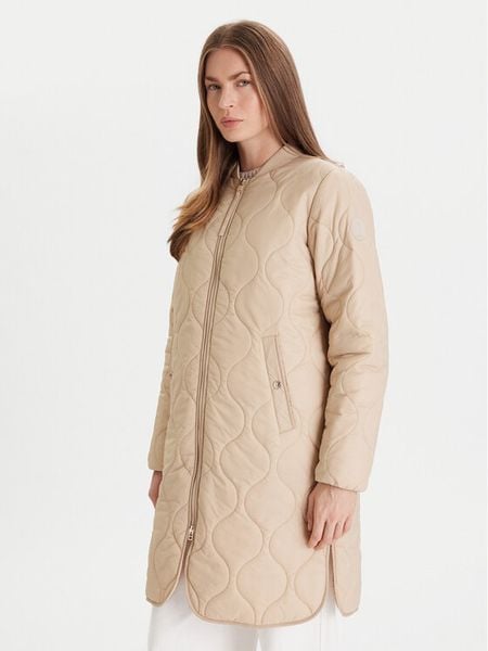 JOOP! Kurtka zimowa Carla 10018874 30047609 Beżowy Regular Fit. Brązowe kurtki damskie JOOP!, na zimę, bez wzorów, z syntetyku, bez kaptura. Za 1,119.00 zł.