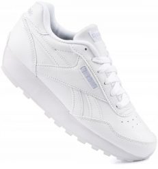 Damskie buty sportowe sneakersy ORTHOLITE REEBOK REWIND RUN. Białe obuwie sportowe damskie Reebok, z aplikacjami, z materiału, trekkingowe. Za 219.00 zł.