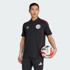 Koszulka polo Ajax Amsterdam Tiro 25 Competition. Białe koszulki polo męskie Adidas, xl, bez wzorów, bez kołnierzyka, bez ramiączek, do piłki nożnej. Za 219.00 zł.