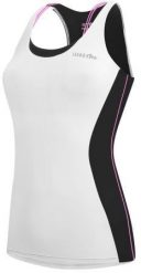RH+ Koszulka damska Mirage W Top biała czarna róż r. L (ECD0253). Białe t-shirty damskie l, bez wzorów, bez kołnierzyka. Za 180.50 zł.
