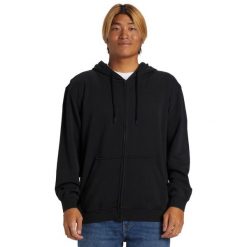 Bluza na zamek dla Mężczyzn SALT WATER Czarny. Czarne bluzy męskie Quiksilver, m, bez wzorów, z bawełny, bez kaptura. Za 289.00 zł.