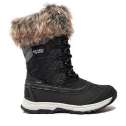 Śniegowce Icepeak. Czarne śniegowce i trapery damskie Icepeak. Za 699.99 zł.