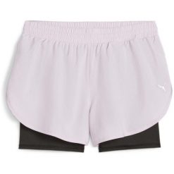 Spodenki damskie PUMA Run Favorite Woven 2In1 3". Czerwone szorty sportowe damskie Puma, xs, bez wzorów, sportowe. Za 149.99 zł.