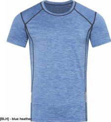 Stedman SST8840 - Sportowa koszulka dla mężczyzn SST8840. - blue heather XL. Brązowe koszulki sportowe męskie Stedman, m, bez wzorów, bez kołnierzyka, bez ramiączek. Za 169.80 zł.