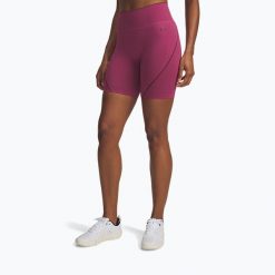 Spodenki Under Armour Vanish Seamless. Fioletowe obuwie sportowe damskie Under Armour, bez wzorów, na fitness i siłownię. Za 159.99 zł.