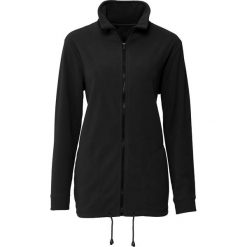Bluza rozpinana z polaru, długi rękaw bonprix czarny. Bluzy damskie marki KALENJI. Za 79.99 zł.