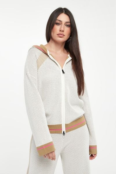 Sweter damski z kapturem SPORTALM. Swetry damskie Sportalm, bez wzorów, bez kołnierzyka, bez ramiączek, z kapturem. Za 1,329.00 zł.