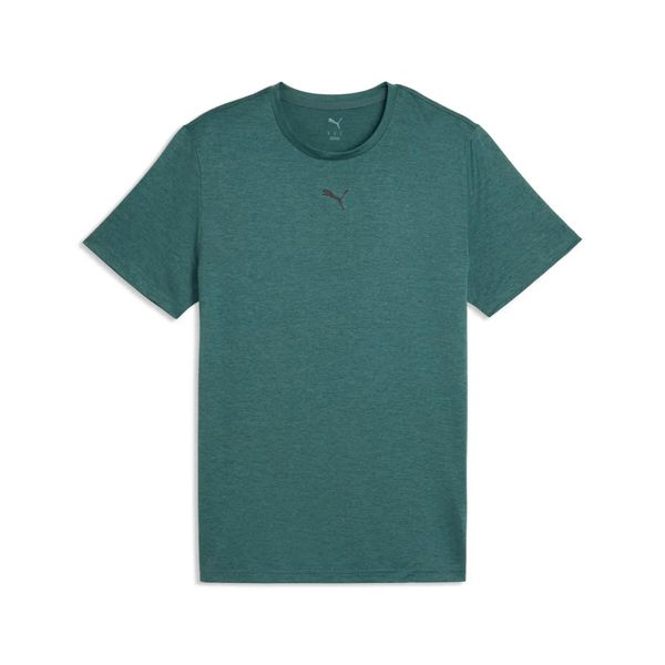 T-shirty Puma Essentiels. Zielone t-shirty męskie Puma, m, bez wzorów, z materiału, eleganckie, bez kołnierzyka. Za 131.00 zł.