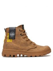Palladium Trapery Pampa Surplus 74389-291-M Brązowy. Brązowe śniegowce i trapery męskie Palladium, z materiału, bez zapięcia. Za 319.99 zł.