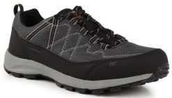 Buty trekkingowe dla meżczyzn Regatta SAMARIS LITE LOW. Czarne trekkingi męskie Regatta. Za 259.99 zł.