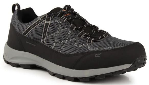 Buty trekkingowe dla meżczyzn Regatta SAMARIS LITE LOW. Czarne trekkingi męskie Regatta. Za 259.99 zł.
