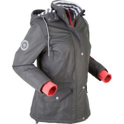 Kurtka outdoorowa funkcyjna, na podszewce z dżerseju bonprix szary. Kurtki damskie marki SOLOGNAC. Za 269.99 zł.