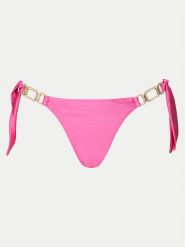 Guess Dół od bikini E4GO10 KC620 Różowy. Czerwone bikini damskie Guess, m, z aplikacjami. Za 319.99 zł.