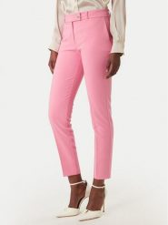 Rinascimento Spodnie materiałowe CFC0128638003 Różowy Slim Fit. Czerwone spodnie materiałowe damskie Rinascimento, xl, bez wzorów, z materiału. Za 399.99 zł.