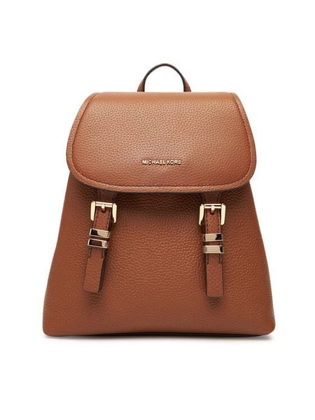 MICHAEL Michael Kors Plecak Quinn 30T5GQNB0L Brązowy. Brązowe plecaki damskie MICHAEL Michael Kors, bez wzorów, ze skóry. Za 749.99 zł.