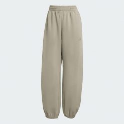 Spodnie Soft Lux Loose. Szare obuwie sportowe damskie Adidas, l, bez wzorów, na fitness i siłownię. Za 269.30 zł.