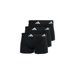 Bokserki Active Flex Cotton 3 pak. Fioletowe bokserki męskie Adidas, m, bez wzorów, z bawełny. Za 127.99 zł.