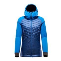 Kurtka hybrydowa damska BLACKYAK Ata. Niebieskie kurtki damskie BLACK YAK, xs, bez wzorów, bez kaptura, wspinaczkowe. Za 739.99 zł.