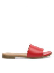 Lasocki Klapki ARENA RST-ARENA-41 Czerwony. Czerwone klapki damskie Lasocki, bez wzorów, ze skóry, bez obcasa. Za 99.99 zł.
