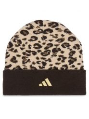 Adidas Czapka Leo Graphic Beanie KR1731 Beżowy. Brązowe czapki i kapelusze damskie Adidas, na zimę, bez wzorów, z poliakrylu. Za 89.99 zł.