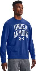 Under Armour Under Armour Rival Terry Crew 1361561-432 Niebieskie L. Niebieskie bluzy męskie Under Armour, l, bez wzorów, bez kaptura. Za 166.96 zł.