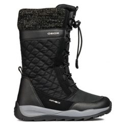 Geox Dziewczęce Buty Zimowe Orizont, 28, Czarne. Buty zimowe dziewczęce marki Geox. Za 399.00 zł.
